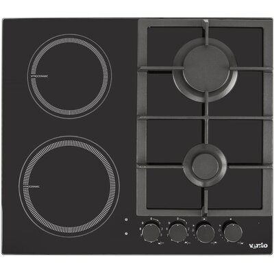 Варильна поверхня комбінована Ventolux HG622 B9G CS (BK) Изображение