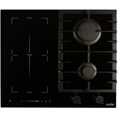 Варильна поверхня комбінована Ventolux HG622 B9G CS FI (BK) Изображение