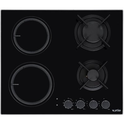 Варильна поверхня комбінована Ventolux HG622 B9G RCS (BK) Зображення