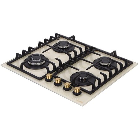 Варильна поверхня газова Ventolux HSF640-T3G CEST (IVORY/BRONZE) Изображение