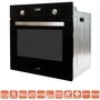 Духовая шафа электрическая Ventolux EO56TC-6P BK Изображение