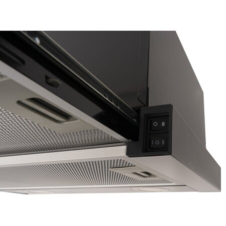 Витяжка Ventolux GARDA 50 BK (700) LED Изображение