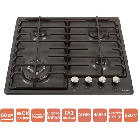 Варильна Ventolux поверхня HG640-DA3 CEST (BK) Изображение