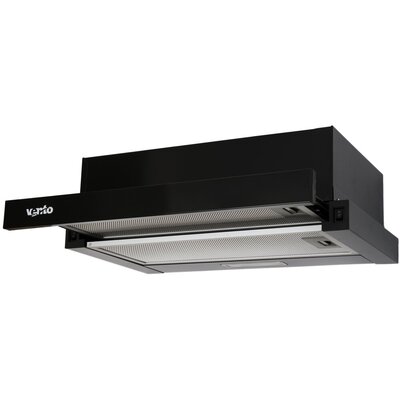 Кухонна витяжка Ventolux GARDA 50 BK (500) LED Изображение