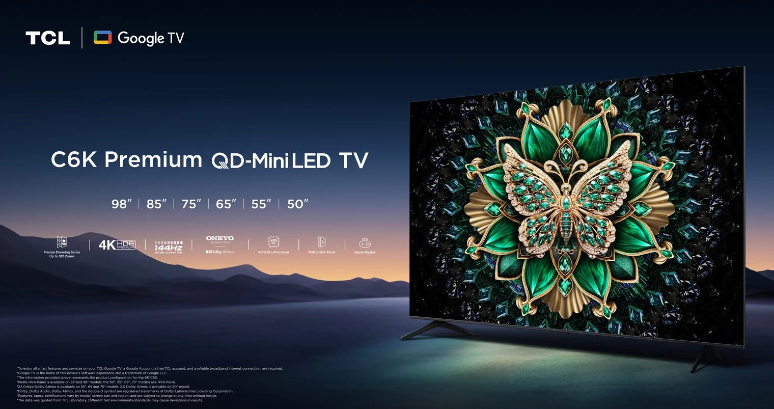 TCL MiniLED 85C6K